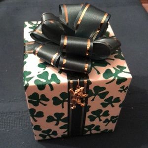 Music Box- “Pretti Pak” plays”My Wild Irish Rose” Like New Condition